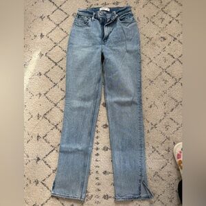 Abercrombie & Fitch Light Blue Straight Leg Jeans